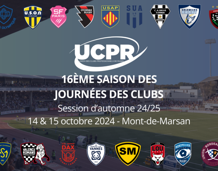 16ème saison des “Journées des Clubs” : 1ère session à Mont-de-Marsan les 14 et 15 octobre 2024